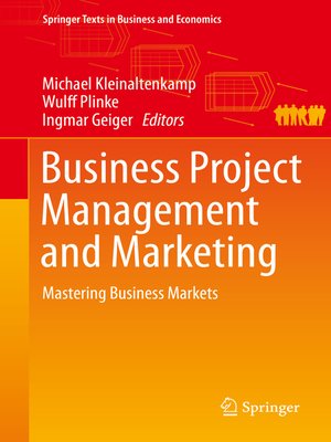 cover image of Business Project Management and Marketing
